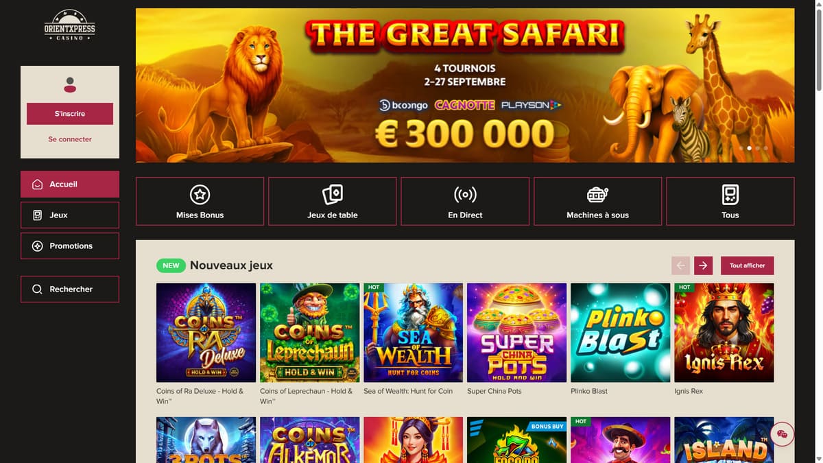 Dog House sur Orient Express Casino : avis et fonctionnement